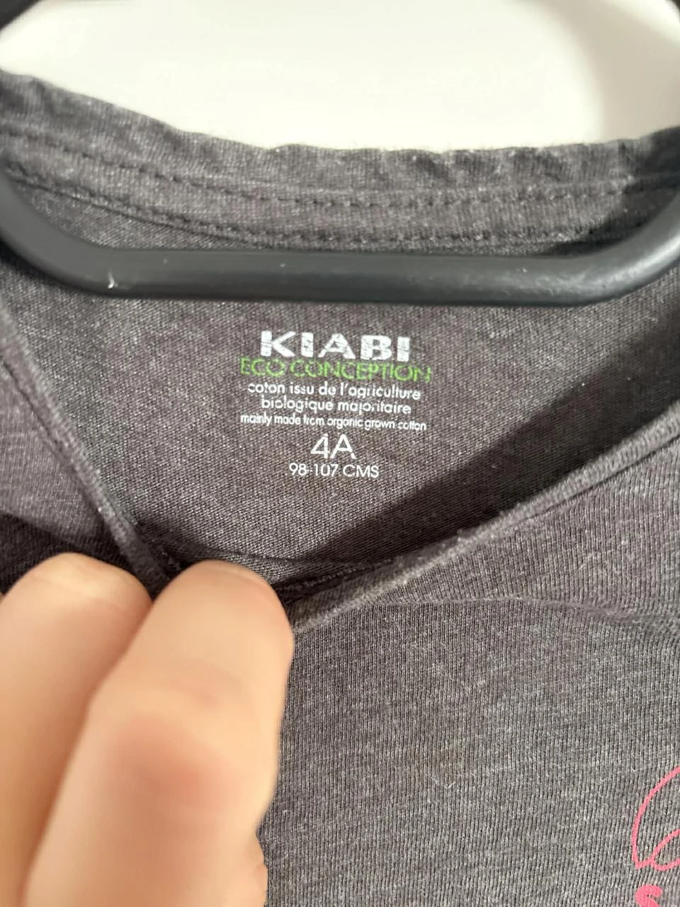 T-shirt 4 anos menina Kiabi – photo 2